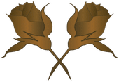 roses, symbole, château mille roses (3d) style bois